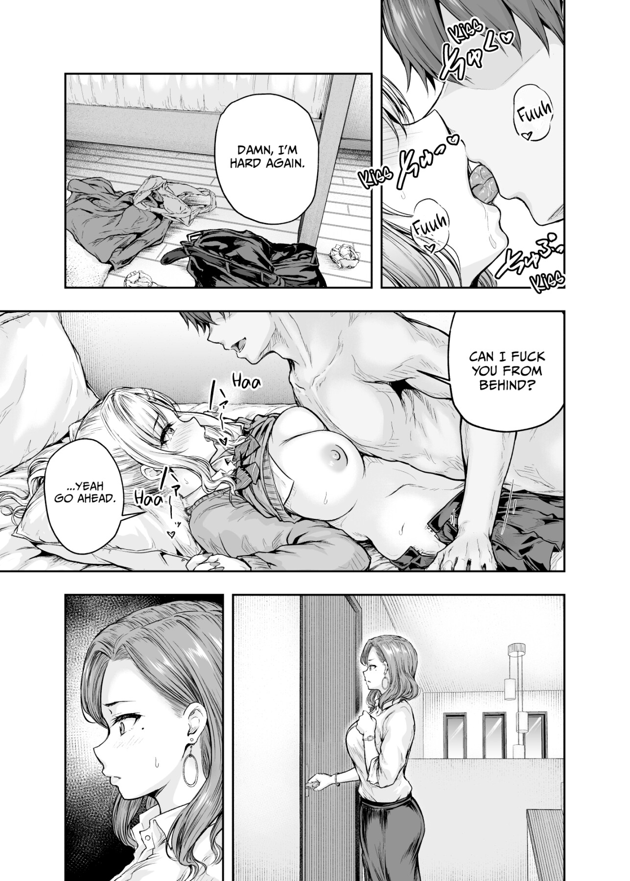 Hentai Manga Comic-Mom's obsessed with her Daughter's Boyfriend 1-Read-14